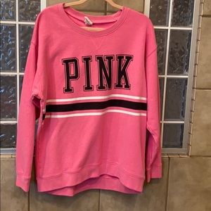 Pink Large VS sweatshirt